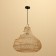 Ceiling Lamp from Rotan "Anton" 1x120W, E27, 50x50x50 cm