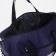 Sports bag with lightning, external pocket, blue color