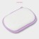 Baby washcloth for swimming up the Kitten, 12 × 8 cm, purple