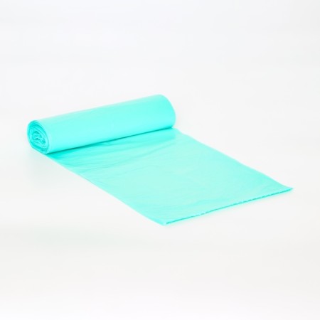 Garbage bags in the roll PSD 60l, turquoise, 18 μm 10 pcs 58 x 62 cm-2