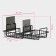 Shelf on Velcro of the Dolyan, 31 × 11 × 6 cm, black color