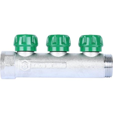 Collector regulator Stout SMB-6850-013403, 1 ", 3 exits, 3/4", flat seal-4