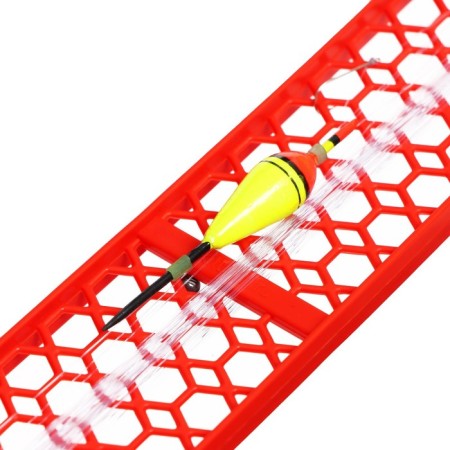 A fishing rod equipped on a single -row motivole-3