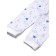 Railway with an open leg children's "giraffes", white/blue color, height 80