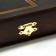 Sherkhan backgammon, wooden board 50 x 50 cm, with a field for playing checkers