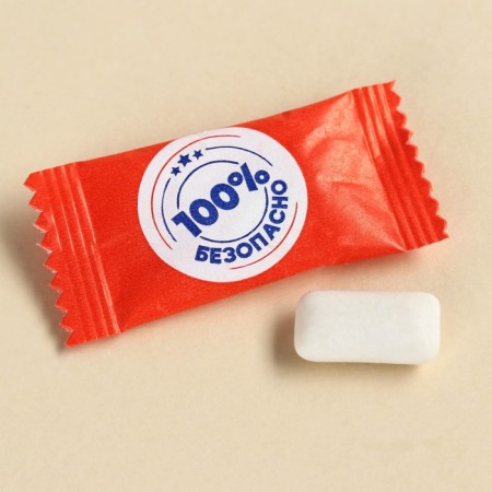 Chewing gum in the postcard "Safe elastic band", 1, 36 g.-3