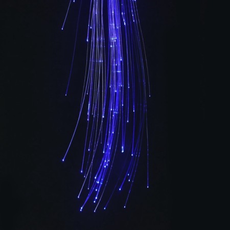 Hair strand on a hairpin, luminous, 3.5 x 33 cm-7