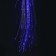 Hair strand on a hairpin, luminous, 3.5 x 33 cm