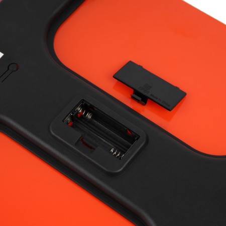 Floor Libra Luazon LVE-006, electronic, up to 180 kg, 2XAA (not included), orange-4