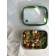 Smart Solutions lunch box, glass cover, 1.2 l, green color