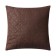 Pillow ST- standard 40x40cm, chocolate, polyester, PE 100%