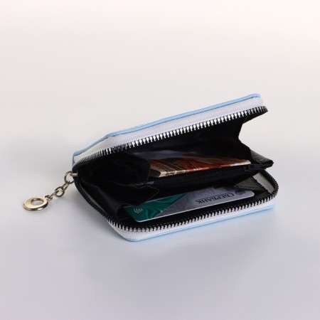 Children's wallet with lightning, blue color-4