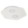 Ceiling light Mantra Area, GX53, 2x9W, 330x300x40 mm, matte white color