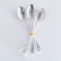 Gift set of teaspoons "real peasant", 4 pcs