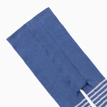 Pantyhose children's kaftan "strip" 116-122 cm, blue-4