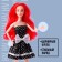 SHARNICAL DOW-model, with a set for creating clothes fashion design, autumn-winter