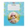 Notebook 18 sheets in a cage on a clip "Little Fluffs", mix