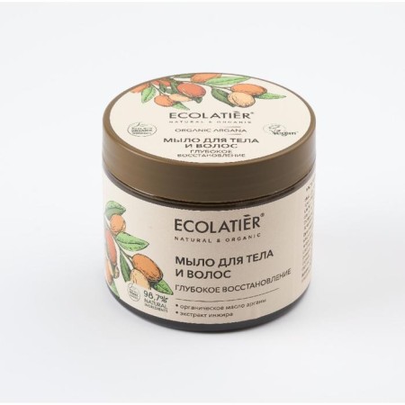 Body and hair soap Ecolatier Green "Deep Restoration", 350 ml