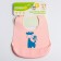 Blory for feeding "Giraffe" silicone with pockets, pink color