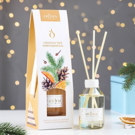 New Year. Diffusor Aromatic New Year's "New Year spruce", 45 ml