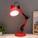 EXCHOUNCRY Table lamp E27 40W Red 14.5x14.5x53 cm Risalux