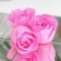 Soap roses, pink, set 6 pcs.