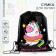 A bag for shoes I Believ in Unicorns! waterproof canvas 30 x 40 cm