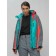 Ski suit female, size 44, green color