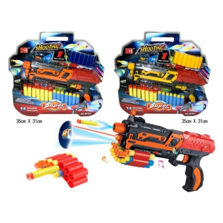 Blaster "Cosmic Warrior" shoots soft bullets