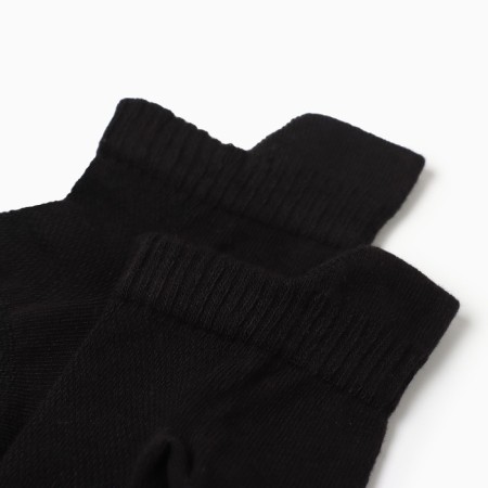 Male socks shortened, black color, size 27-29-1