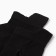 Male socks shortened, black color, size 27-29