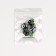 A set of dice of playing "Game time", 10 pcs, 1.6 x 1.6 cm, green marble