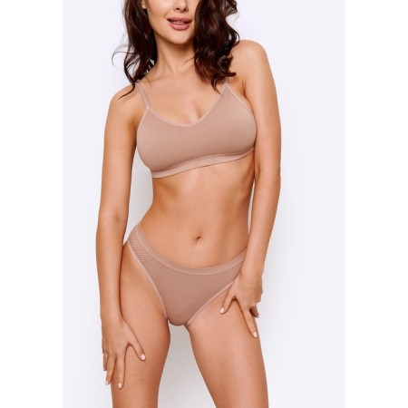 Women's bracket Freya, size m, dark beige color