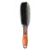 A brush-brush for washing with hard bristles and rubberized pen 29 cm, abin010