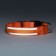 Collar with backlight double strip size XL, Osh 52-60 x 2.5 cm 3 orange glow mode