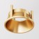 Technical C064-01MG accessory, 6.7x6.7x3.7 cm, color matte gold