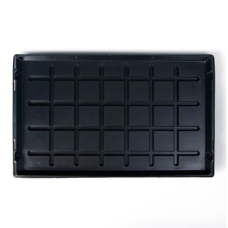 Matin for seedlings, 53 × 33 × 4.7 cm, plastic, black, Greengo-2