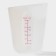 Mean glass of shade, 250 ml, white color