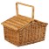 Sima-Land Home picnic basket, 38 x 28 x 18 cm