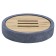 Cement soap dish, gray color