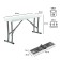 Folding bench 095 (2)