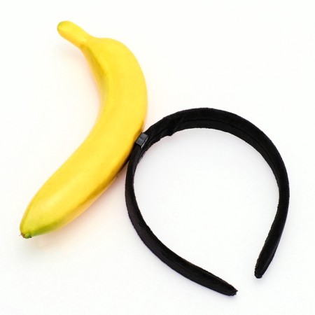 Carnival set "Yellow banana" cape, rim-5