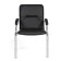 Chair for visitors Chairman 850 Eco -leather Terra 118 Black (Sobr.)