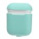 Luazon case for the AirPods 1/2 case, mat. top: silicone, 56x22x46 mm, blue