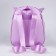 Baby backpack for girls with sparkles "Butterfly", removable elements, 27x23x10 cm