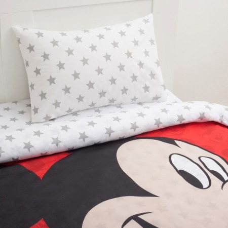 Bed linen 1.5 joint venture "Mickey Mouse" 143x215 cm, 150x214 cm, 50x70 cm -1 pcs., Poplin 125 g/m2-1