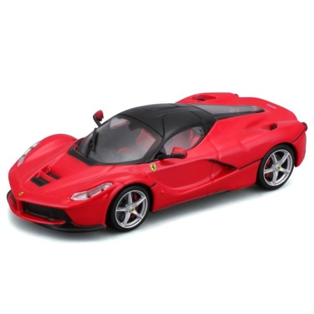 BBURAGO Ferrari Laferrari, Die-Cast, 1:43, Red color-2