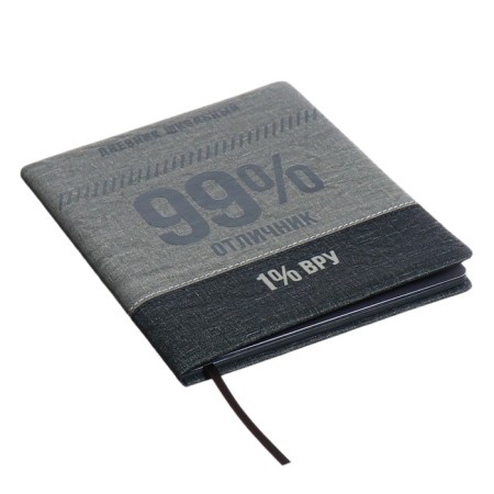 School diary for grades 1-11, 99/1 %, firm covered with foam, artificial leather, silkography, liesse, universal cheat sheet, 48 sheets, block 80g/m2-1
