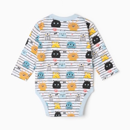 Body for a boy, white/blue color, height 68 cm-4