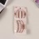 Hair crab "Florian" (set of 3 pcs) arc wave, 6.5 and 4 cm, pink